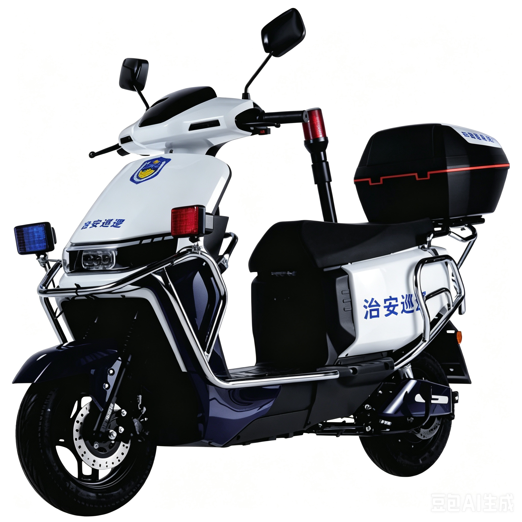 Mechanic Police Car