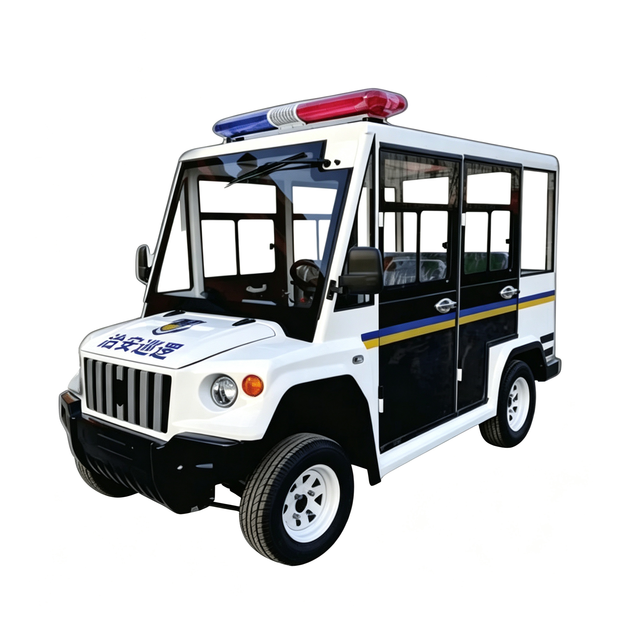 Hummer-Style 5-Seat Patrol Vehicle
